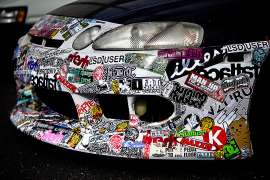 Sticker bombing - стикер бомбинг, с ламинацией, 1х1.5м