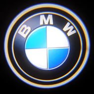 Проекция логотипа BMW